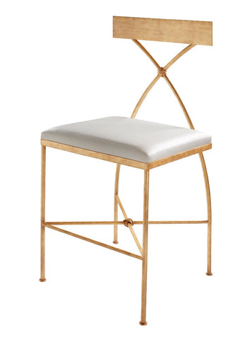 Ivey Counter Stool - Gold